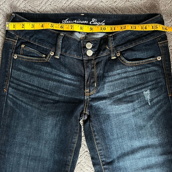 American Eagle Artist Jeans Cropped 8 Regular - Picture 7 of 11